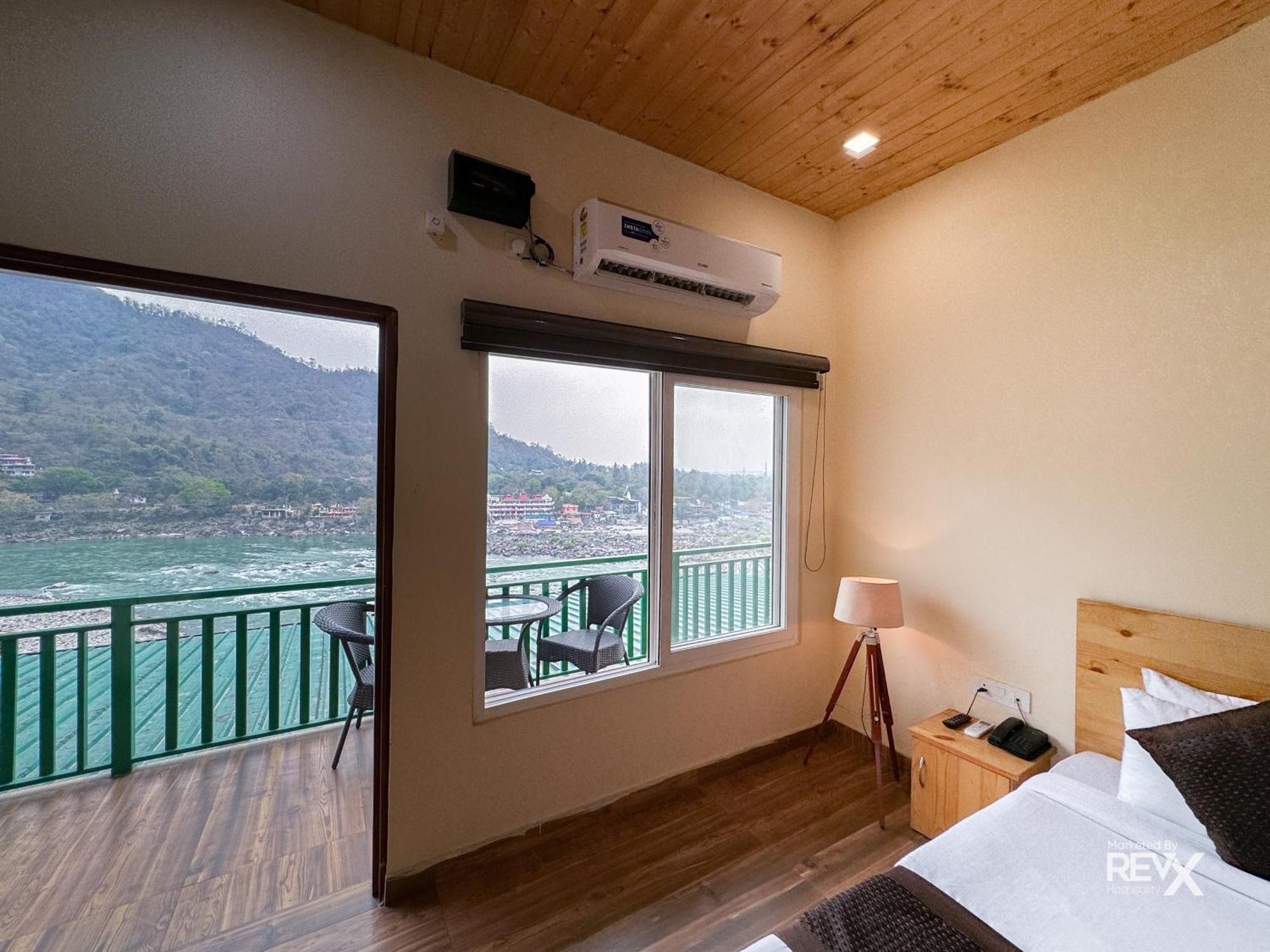 Hotel The Leisure Cave On The Ganges Rishīkesh Exterior foto